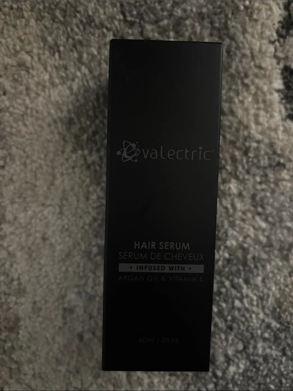 Valectric Hair Serum in White – Argan Oil & Vitamin E (538)